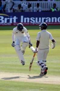Dilshan: more bounce than the England seamers